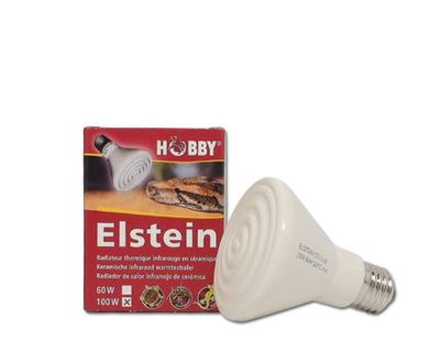 Elstein Strahler IOT 75, 100 W – Keramischer Infrarot Dunkelstrahler für Reptilien