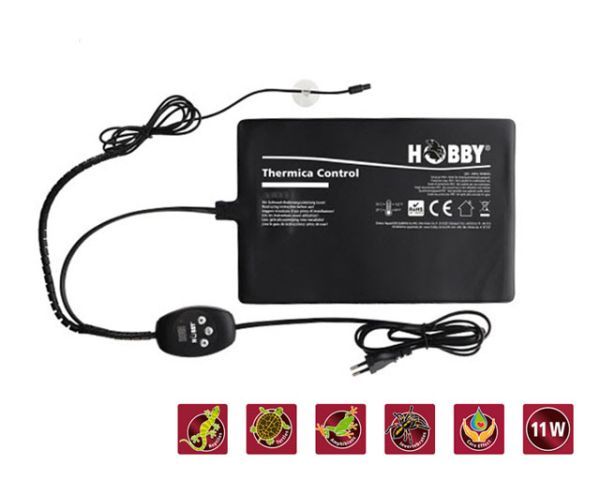 Thermica Control 11 W – Digitale Heizmatte mit Temperaturregler für Terrarien