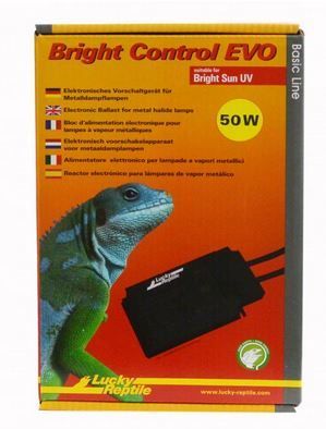 Lucky Reptile Bright Control EVO 50 W – Elektronisches Vorschaltgerät für Bright Sun Lampen