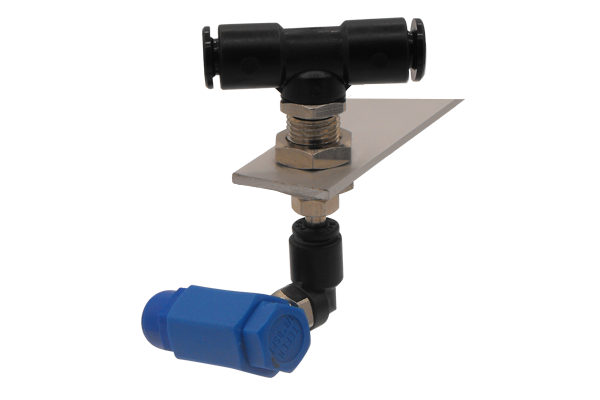 Sprühregendüse BL – 360° schwenkbare Blue-Line Sprühdüse mit T-Verbinder & Stopfen