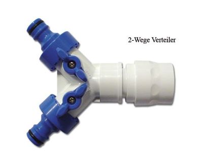 Takagi 2-Wege Verteiler – Anschlussstück für Takagi Wasserauffüllsystem