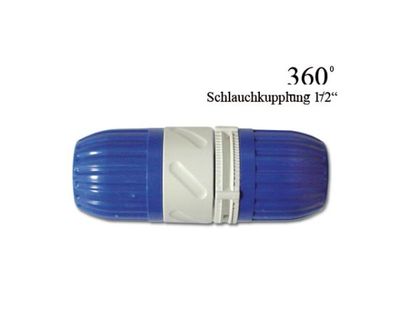 Takagi 360° Schlauchkupplung 13 mm (½&quot;) – Anschluss für Takagi Wasserauffüllsystem