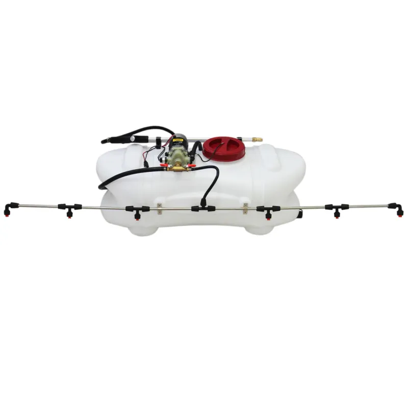 ATV Quad Sprühgerät 60L – Leistungsstarker 12 Bar Düngersprüher mit 6 Düsen und 12V Anschluss