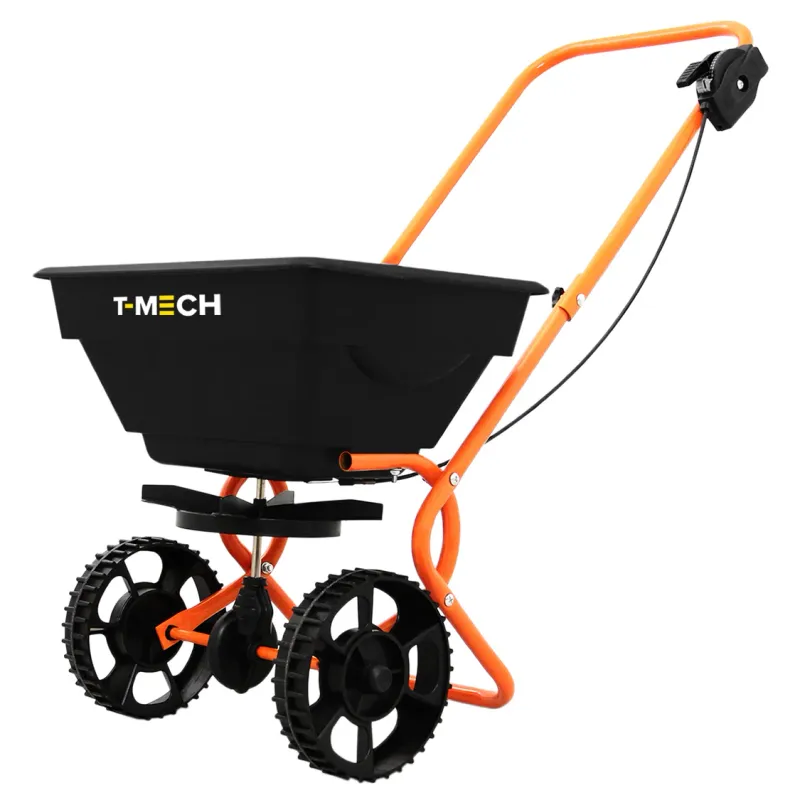 25L Saatgut Streuwagen mit 25kg Trichterkapazität &amp; 10 Einstellmöglichkeiten