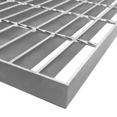 Verzinkter Stahlgitterrost 100x50 cm, 4 mm stark, 500 kg Tragfähigkeit