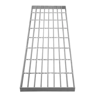 Verzinkter Stahlgitterrost 80x27 cm, 4 mm stark, 216 kg Tragfähigkeit