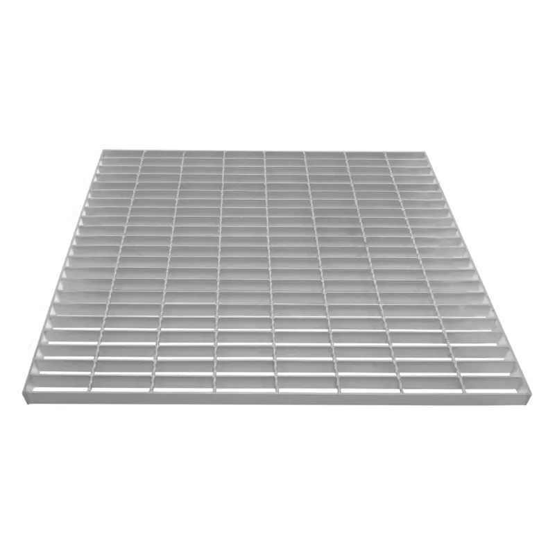 Verzinkter Stahlgitterrost 80x80 cm, 4 mm stark, 640 kg Tragfähigkeit