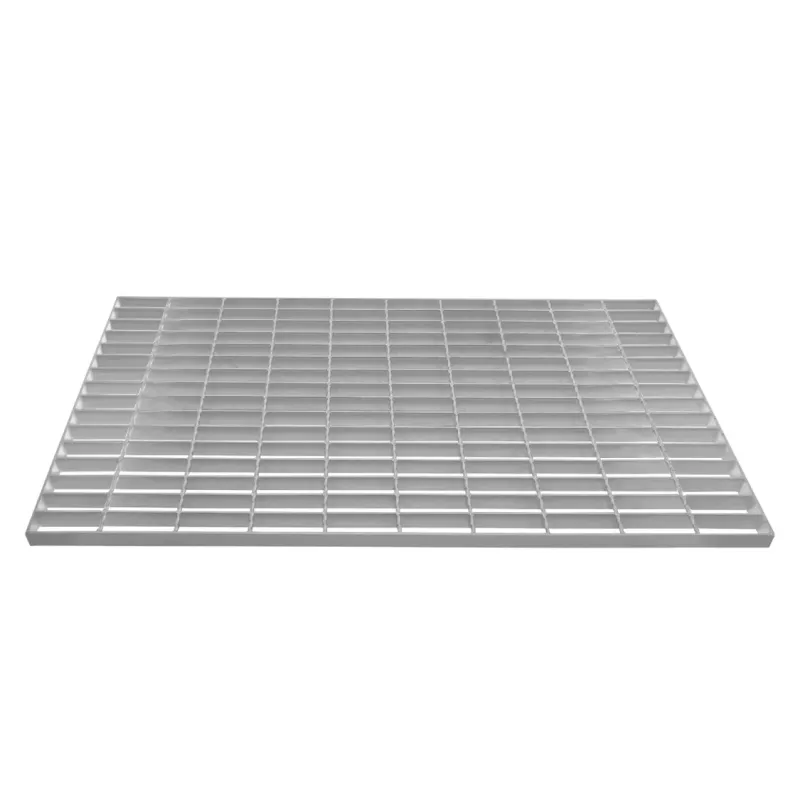 Verzinkter Stahlgitterrost 100x50 cm, 4 mm stark, 500 kg Tragfähigkeit