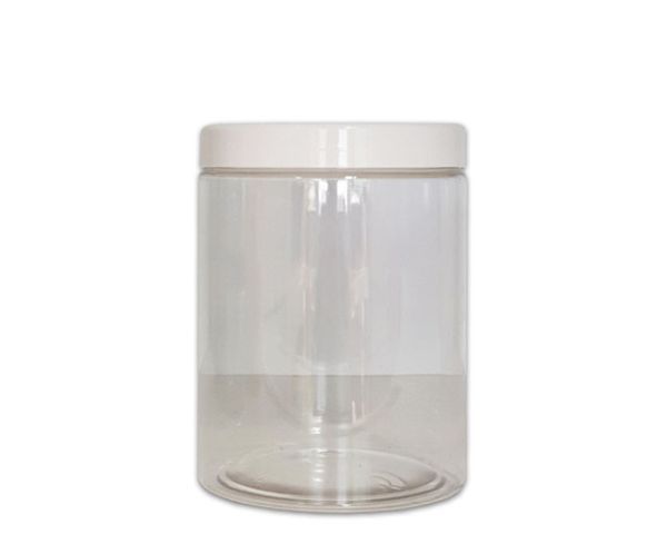 Aufzucht-Dose PET 1000 ml ohne Belüftung für Terraristik