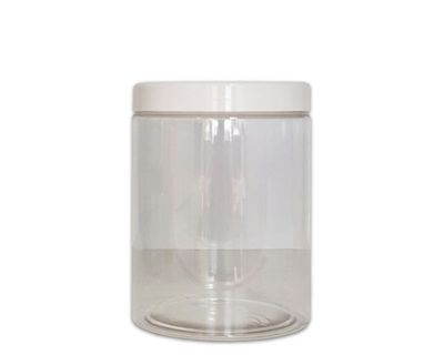 Aufzucht-Dose PET 1000 ml ohne Belüftung für Terraristik