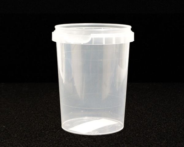 Zucht-Box 520 ml, 9 x 12 cm, Becher mit Sicherheitsverschluss ohne Deckel