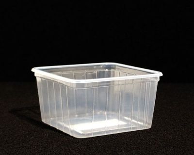 Zucht-Becher 11,5x11,5x6 cm klar, mit / ohne Deckel