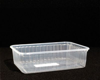 Zucht-Box 18x13x5 cm klar, Becher mit / ohne Deckel