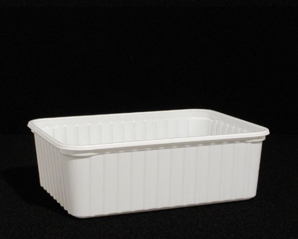Zucht-Box 18x13x6,5 cm weiss, Becher mit / ohne Deckel