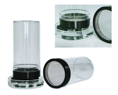 Drosophila Milbentrenner Set 175 ml mit grober und feiner Gaze