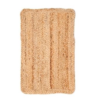 Teppich &quot;Lola&quot; rechteckig, natur, 60x40 cm, 100% Jute, nachhaltig