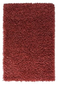 Teppich &quot;My Shaggy&quot; rechteckig weinrot, 90x60 cm, strapazierfähig und flauschig