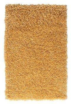 Teppich &quot;My Shaggy&quot; rechteckig goldgelb, 90x60 cm, strapazierfähig und flauschig
