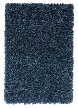 Teppich &quot;My Shaggy&quot; rechteckig dunkelblau, 90x60 cm, strapazierfähig und flauschig