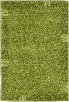 Teppich "Good Times" Grün – Modern, Strapazierfähig, OEKO-TEX