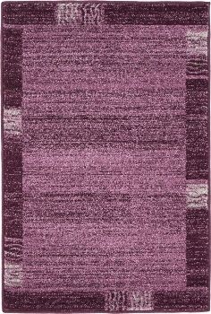 Teppich &quot;Good Times&quot; Lila – 97x66 cm, Modern, Strapazierfähig, OEKO-TEX
