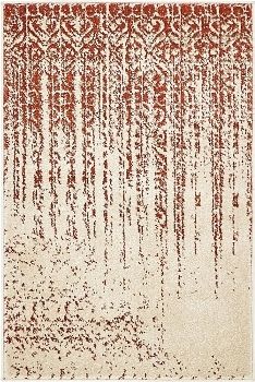 Teppich &quot;Good Times&quot; Rot – 91x66 cm, Modern, Strapazierfähig, OEKO-TEX