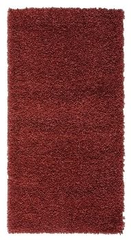 Teppich &quot;My Shaggy&quot; Weinrot – 140x70 cm, Flauschig