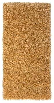 Teppich &quot;My Shaggy&quot; Goldgelb – 140x70 cm, Flauschig