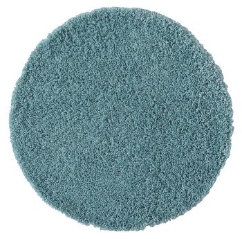 Teppich &quot;My Shaggy&quot; Hellblau – Rund, 100x100 cm, Flauschig
