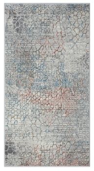 Teppich "My Roots" Beige – 150x80 cm, Retro-Design, Robust, Pflegeleicht