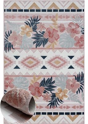 Outdoorteppich Flora II – 150x80 cm, Robust, Wetterfest