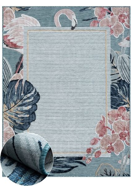 Outdoorteppich Flora II – 150x80 cm, Robust, Wetterfest