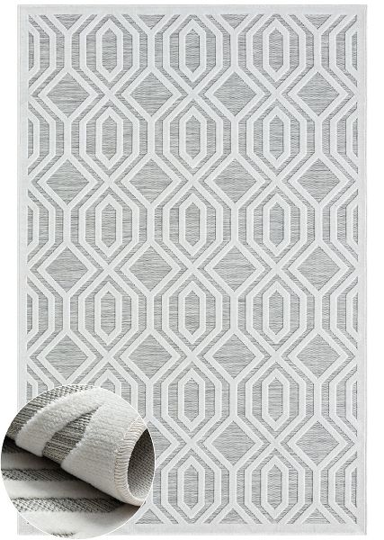 Outdoorteppich Eden – 150x80 cm, Robust, Wetterfest