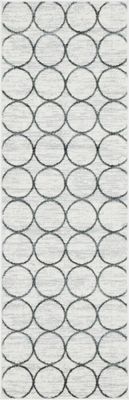 Teppich &quot;Titan Trellis&quot; Elfenbein – 60x185 cm, Läufer, OEKO-TEX, Geometrisch