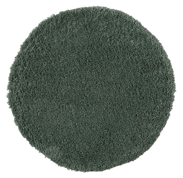 Teppich &quot;My Shaggy&quot; Hellgrün – Rund, 120x120 cm, Flauschig
