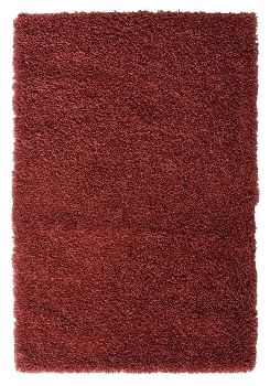 Teppich &quot;My Shaggy&quot; Weinrot – 150x100 cm, Flauschig
