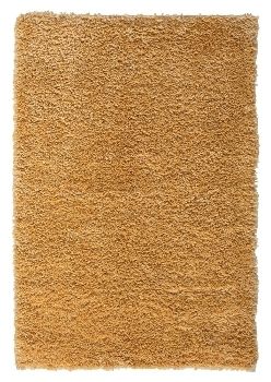 Teppich &quot;My Shaggy&quot; Goldgelb – 150x100 cm, Flauschig,