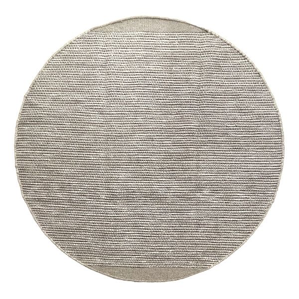 Teppich &quot;Suzan&quot; Creme – Rund, 100x100 cm, Modern