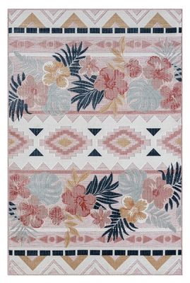 Outdoorteppich Flora II – 160x100 cm, Robust, Wetterfest