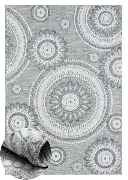Outdoorteppich Ivy II – 160x100 cm, Robust, Wetterfest