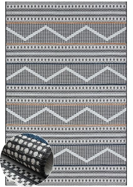 Outdoorteppich Midnight – 160x100 cm, Robust, Wetterfest