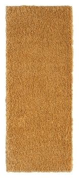 Teppich &quot;My Shaggy&quot; Goldgelb – 200x80 cm, Flauschig