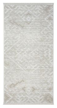 Teppich &quot;My Type 2&quot; Cream – 150x80 cm, Ethno Style, Robust, Pflegeleicht