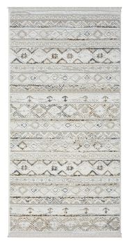 Teppich &quot;My Nomady&quot; Creme – 150x80 cm, Skandi Design, Robust, Pflegeleicht