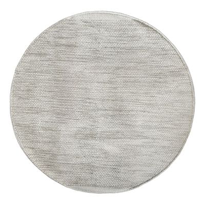 Teppich &quot;Wooly Oasis&quot; Natur – Rund, 100x100 cm, Upcycled Cotton, Wendbar, Pflegeleicht