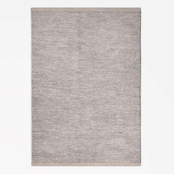 Teppich &quot;Suzan&quot; Creme – 150x80 cm, Handgewebt, Wolle, Unikat, Pflegeleicht