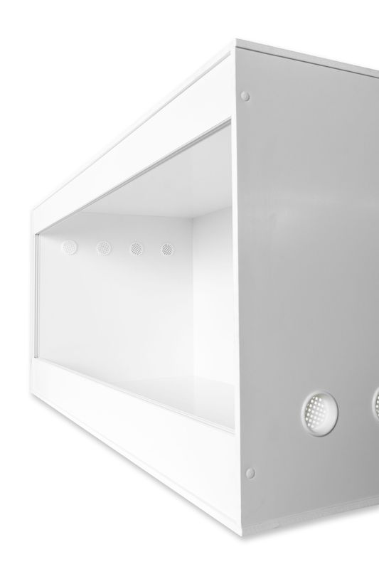 Kunststoff-Terrarium 150x60x60 cm – Seitenbelüftung & Echtglas