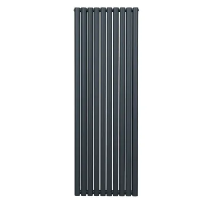 Oval Röhrenheizkörper Anthrazitgrau – 1800x600 mm, 8026 BTU Oval Röhrenheizkörper Anthrazitgrau – 1800x600 mm, 8026 BTU