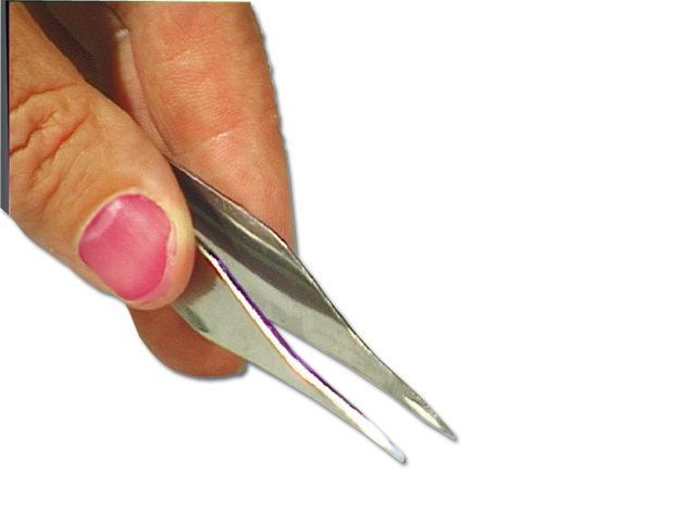 Terrarium Pinzette Feilchenfeld 9 cm – Splitterpinzette, Rostfrei