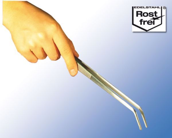 Terrarium Pinzette Gebogen 30 cm – Fütterung &amp; Pflege